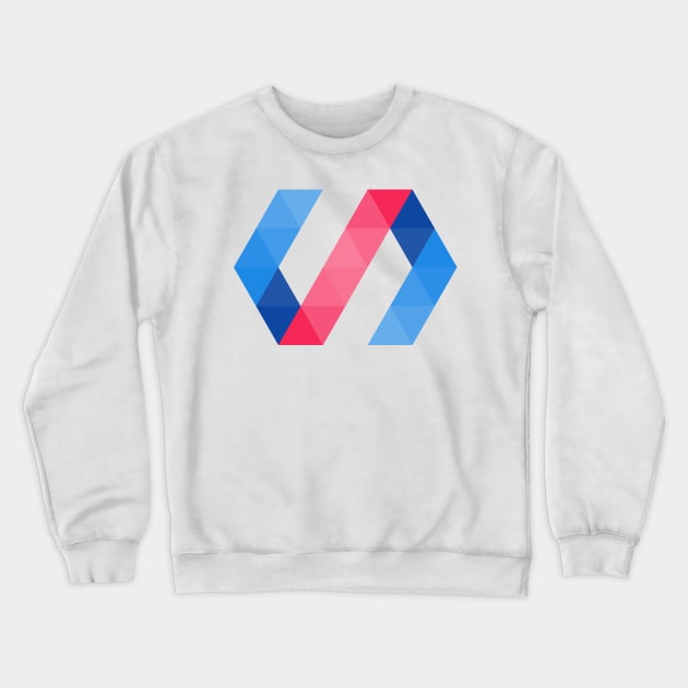 Polymer logo Crewneck Sweatshirt by hipstuff